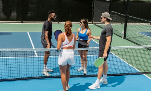 people playing tennis